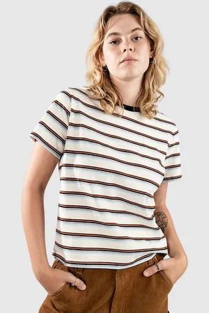 Blue Tomato Stripe T-shirt mønster