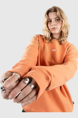 Vans Flying V Os Ft Ls Crew Sweater orange