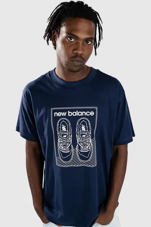 New Balance Relaxed 550 T-shirt blå