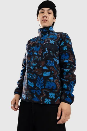 Patagonia Lw Synch Snap-T Fleecepullover blå