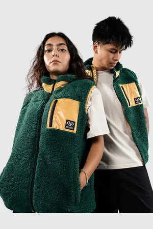 Polypop Sherpa Vest grøn