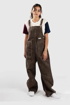 Element 70 Dungaree Canvas Bukser brun