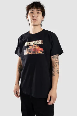 Whistlindiesel Burnout T-shirt sort