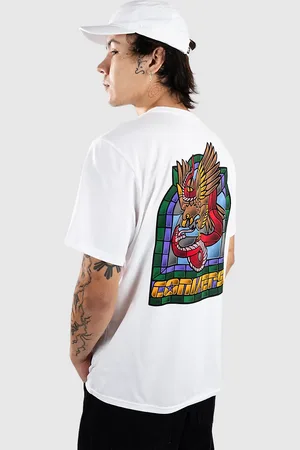 Converse Cons Stained Glass T-shirt hvid