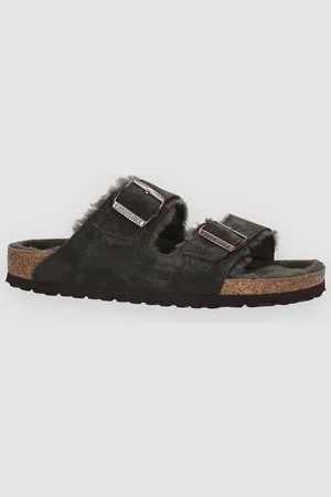 Birkenstock Arizona Shearling Sandaler brun