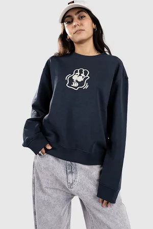 Element Say Hi Crew Sweater blå