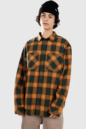 Element Compass Skjorte orange