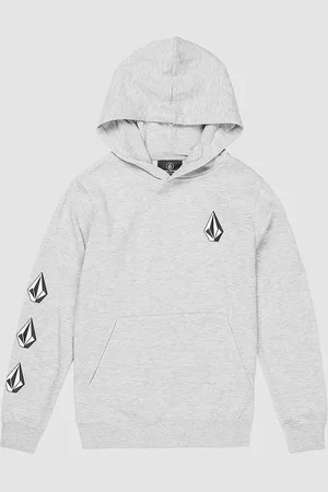 Volcom Iconic Stone PO Kids Hættetrøje grå