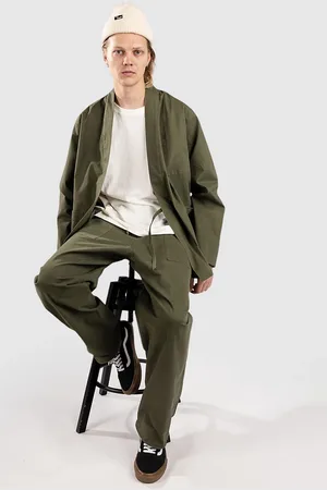 Anerkjendt Akjesper Kimono Overshirt Jakke grøn
