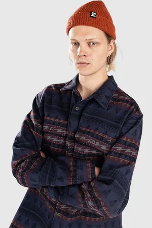 Billabong Offshore Jacquard Flannel Skjorte blå