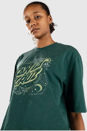Santa Cruz Ornate Dot Front Oversized T-shirt grøn