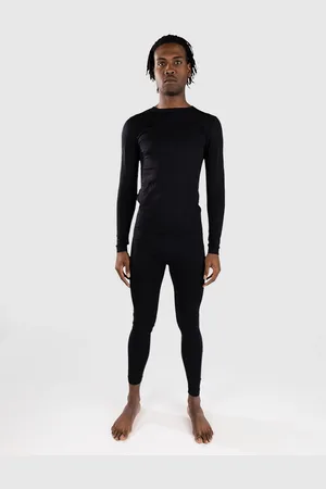 Whistler Pree M Seamless Underwear Basislag - overdel sort