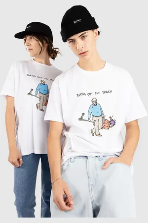 BROTHER MERLE Rubbish T-shirt sort