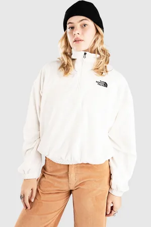 The North Face 100 Glacier Half Zip Fleecejakke hvid