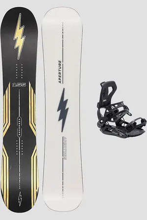 Aperture Shredder + SP FT360 XL 2025 Snowboardsæt mønster