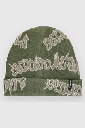 BEYOND 90s Spike Beanie grøn