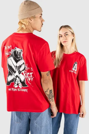 Any Means Necessary This Is Rage T-shirt rød