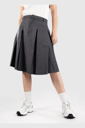 Misfit Aquarius Pleated Nederdel grå