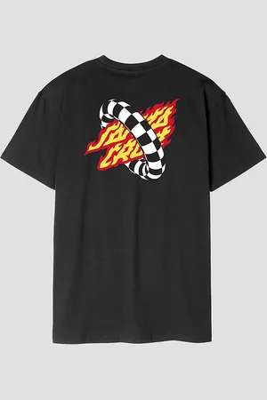 Santa Cruz Goal Flame Kids T-shirt sort