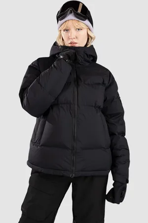 Roxy Alofted Puffer Jakke sort
