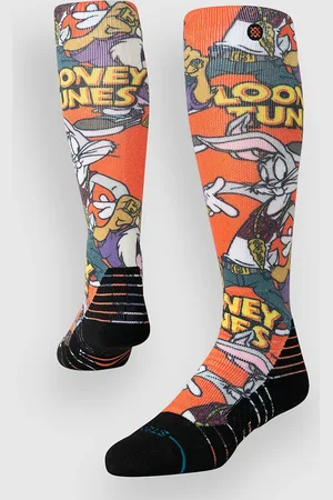 Stance Looney Mid Poly Snow Tech strømper mønster