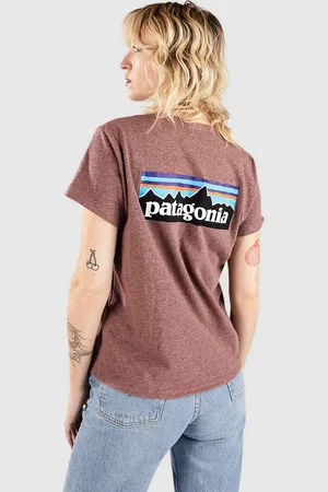 Patagonia P-6 Logo Responsibili T-shirt rød