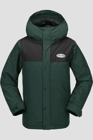 Volcom Stone.91 Ins Kids Jakke grøn
