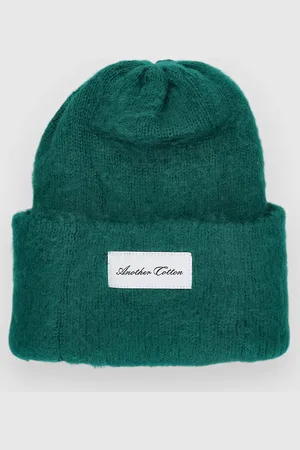 Another Cotton Lab Mohair Beanie grøn