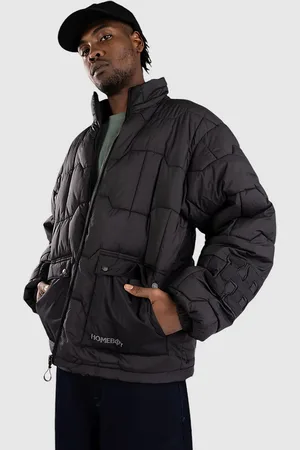 Homeboy Paver Puffy Jakke sort