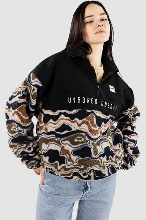 Eivy Ball Sherpa Fleecejakke camouflage
