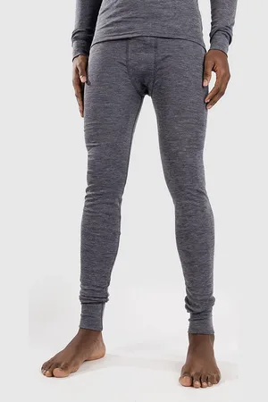 Thermowave Merino Warm Active Basislag - lange underbukser grå