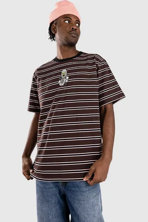 Empyre Too Tired Stripe Knit T-shirt mønster