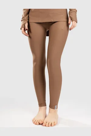 Eivy Pocket Rib Basislag - lange underbukser brun