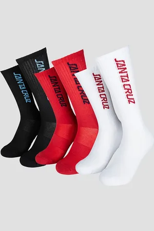 Santa Cruz Strip 3 Pack Strømper mønster
