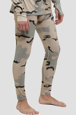 Horsefeathers Riley Basislag - lange underbukser camouflage