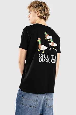 Fat Moose Duck Out T-shirt sort
