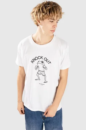 Fat Moose Knock Out T-shirt hvid