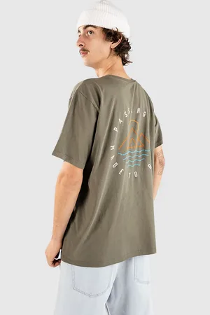 PASSENGER Escapism Recycled Cotton T-shirt grøn