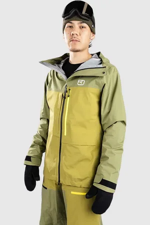 ORTOVOX 3L Ravine Shell Jakke grøn