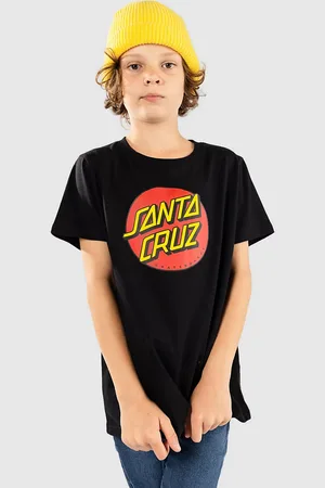 Santa Cruz Classic Dot Kids T-shirt sort