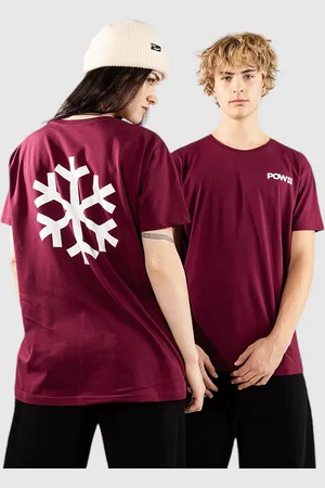 POW Protect Our Winters Snowflake Back T-shirt rød