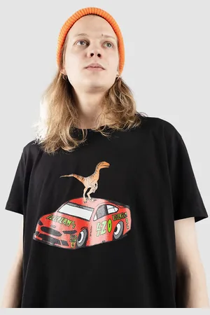ICECREAM 420 Dinosour Racing Logo T-shirt sort