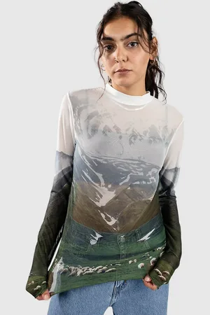 Blue Tomato Mesh Layer Langærmet t-shirt mønster