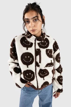 Blue Tomato Drawstring Fleece Zip Thru Jakke brun