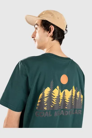 Coal Sunset Trees T-shirt grøn