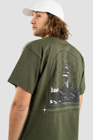 Dravus Mind Wander T-shirt grøn