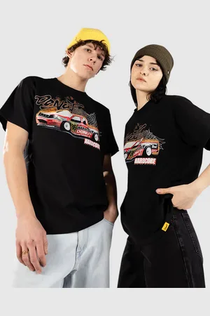 Donut X Hardcore T-shirt sort
