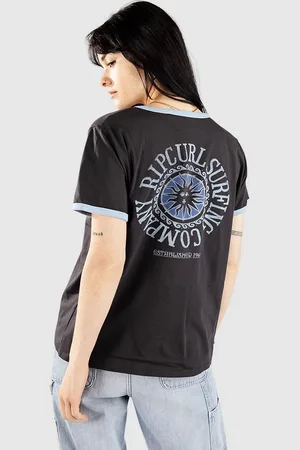 Rip Curl San Carlos Ringer T-shirt sort