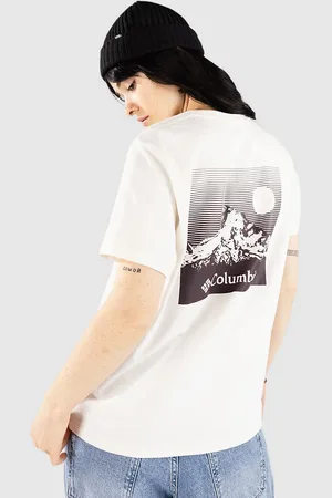 Columbia Boundless Beauty Logo T-shirt hvid