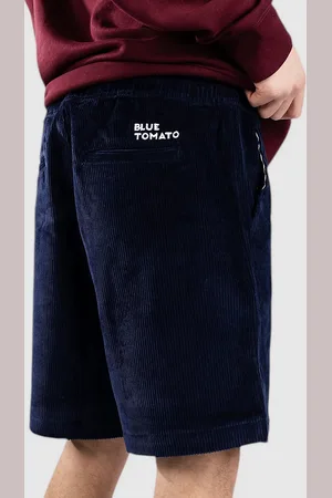 Blue Tomato Cord Easy Shorts blå